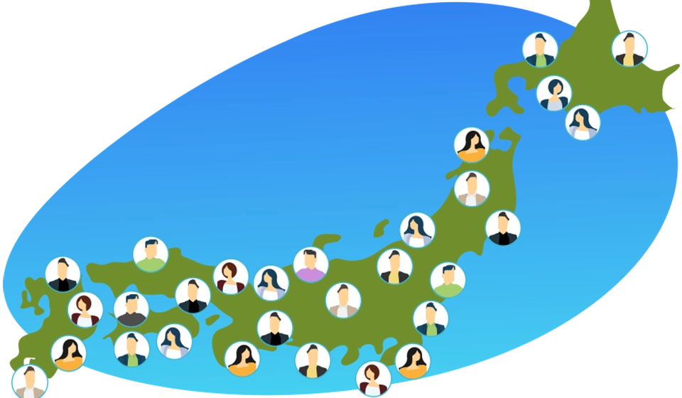 全国700名以上のバックアップ体制で柔軟に対応